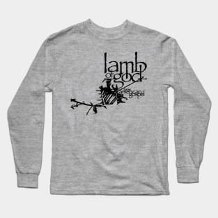 vintage retro lambofgod music Long Sleeve T-Shirt